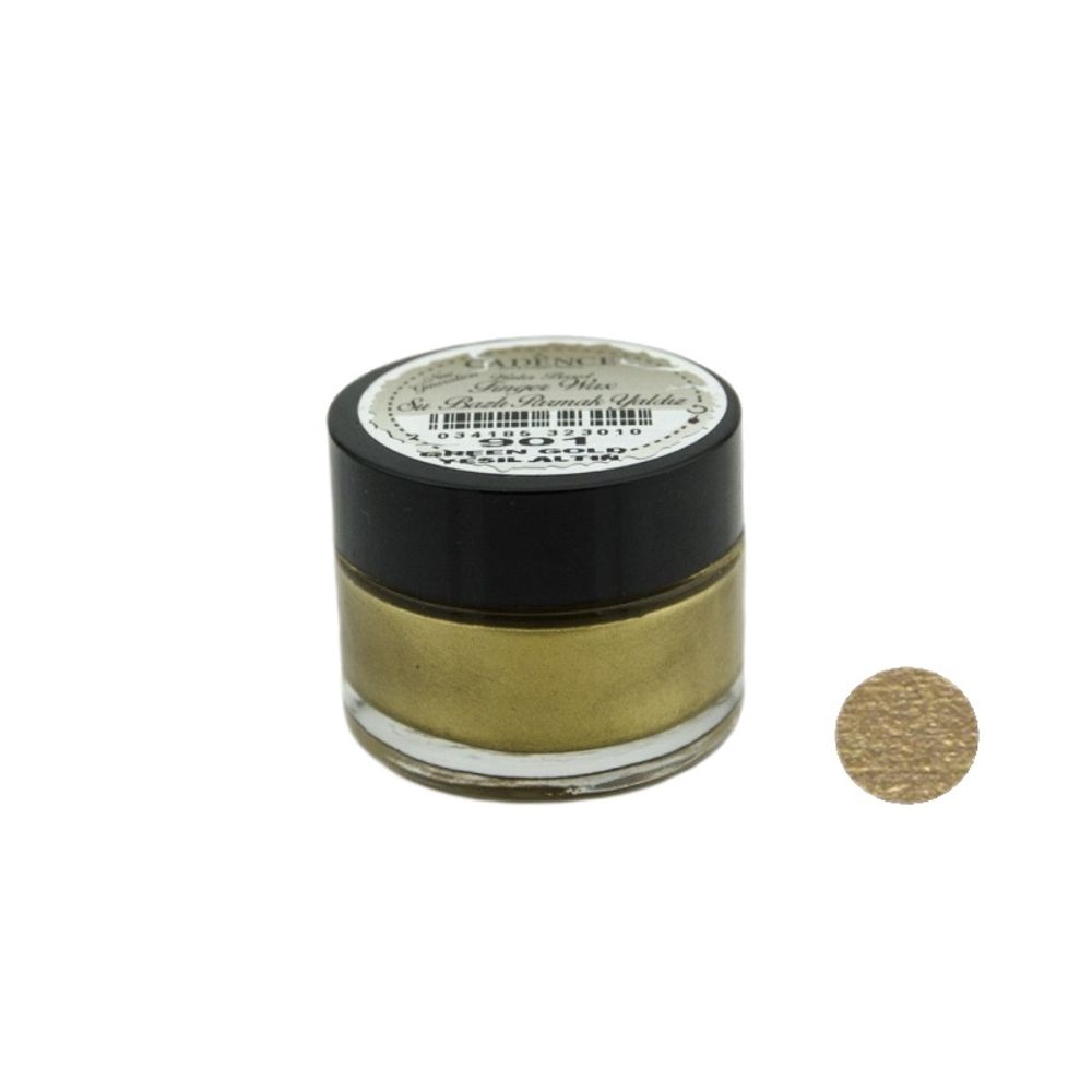 Levně Cadence Patinovací prstový vosk Cadence, 20 ml - VYBERTE ODSTÍN - Patinovací prstový vosk Cadence, 20 ml - green gold, zlatozelený