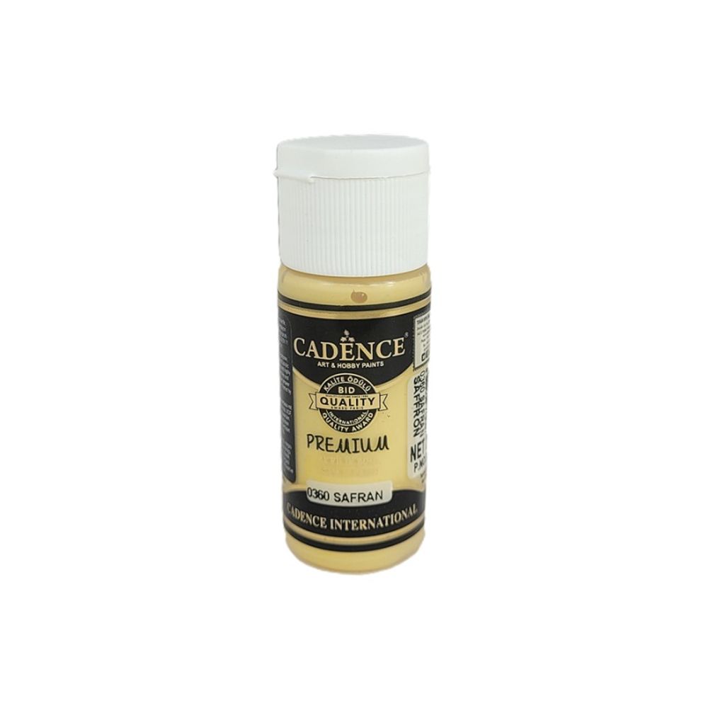 Cadence Akrylová barva Cadence Premium, 25 ml - VYBERTE ODSTÍN - Akrylová barva Cadence Premium, 25 ml - saffron, šafránová žlutá