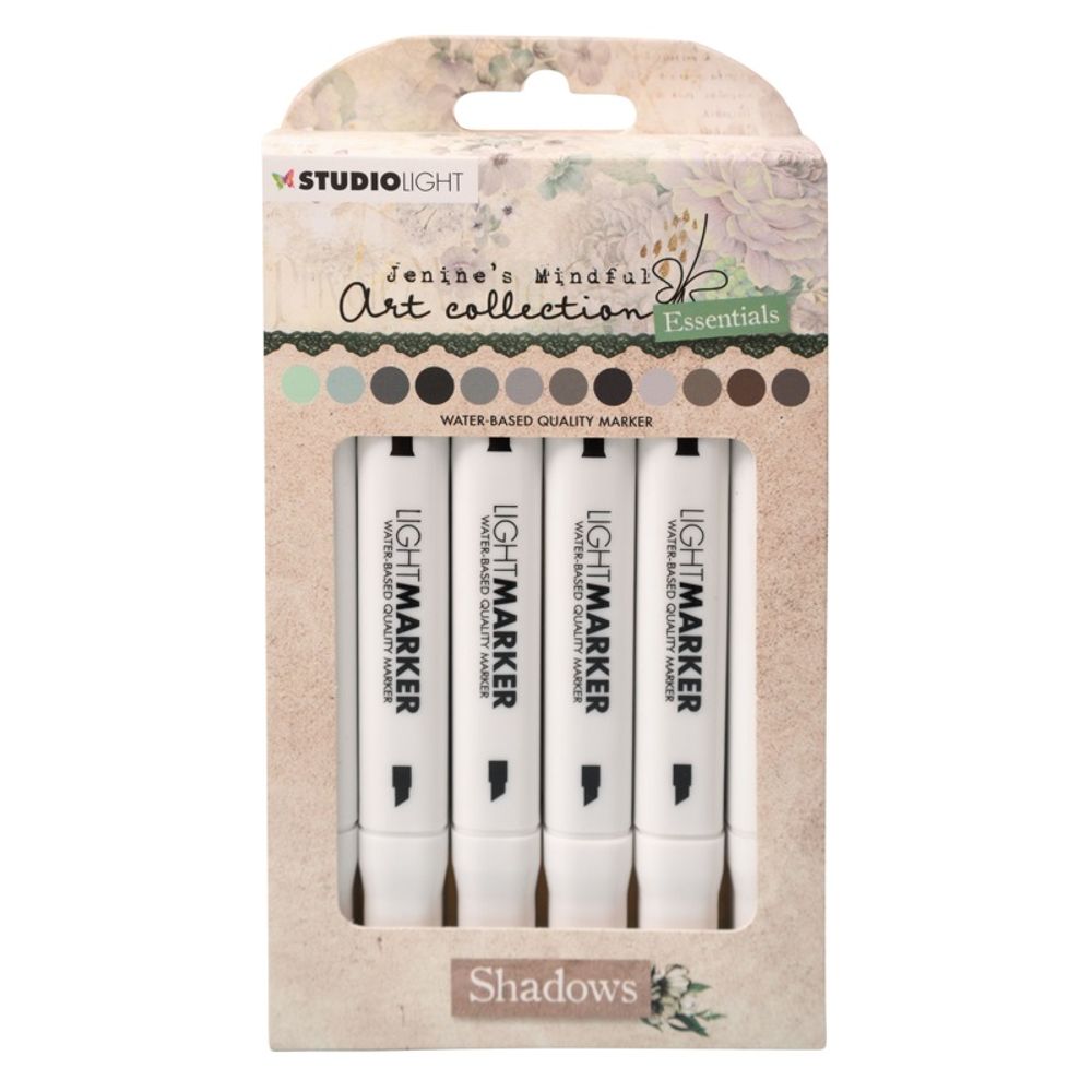 Levně Studio Light Oboustranné fixy Studio Light, 12 ks - na stínování
