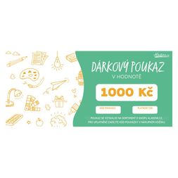 Dárkový poukaz v hodnotě 1000 Kč