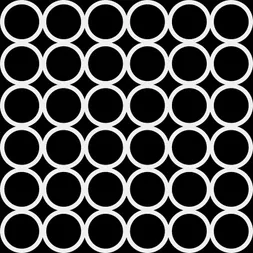 Šablona TCW - Grid of Rings - VYBERTE VELIKOST