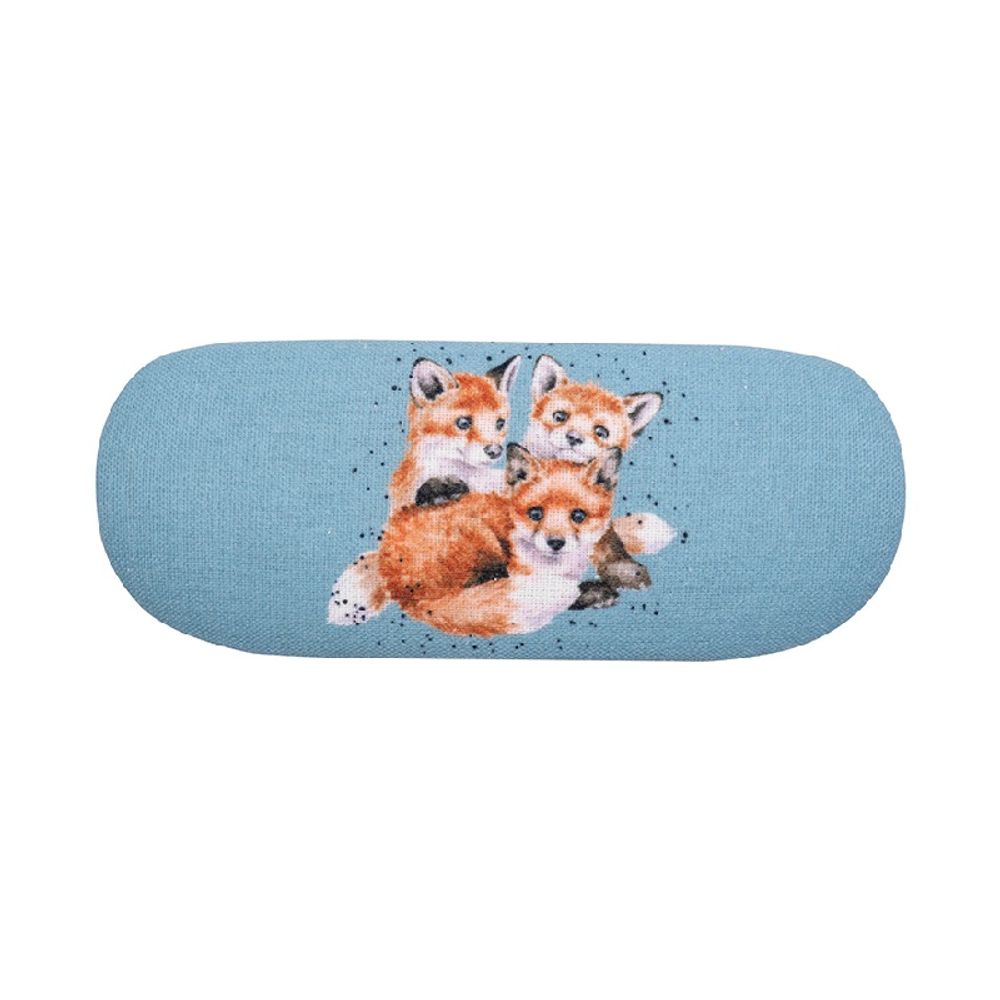 Wrendale Designs Pouzdro na brýle Wrendale Designs "Snug as a Cub" - Lišky