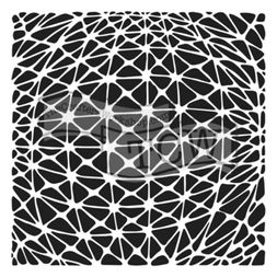 Šablona TCW 12"x12" (30,5x30,5 cm) - Geo Netting