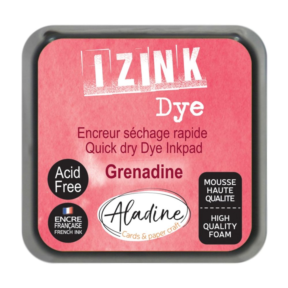 Polštářky Izink Dye zářivě červená Aladine