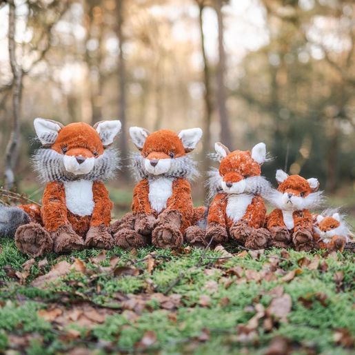 Plyšová hračka Wrendale Designs "Fox Autumn", super - Liška