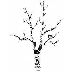 Šablona TCW 6"x6" (15,2x15,2 cm) - Shadow Tree