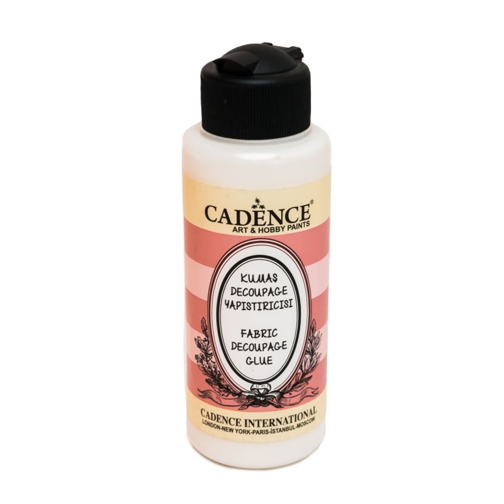 Levně Cadence Lepidlo na lepení rýžového papíru na textil Cadence Fabric Decoupage, 120 ml