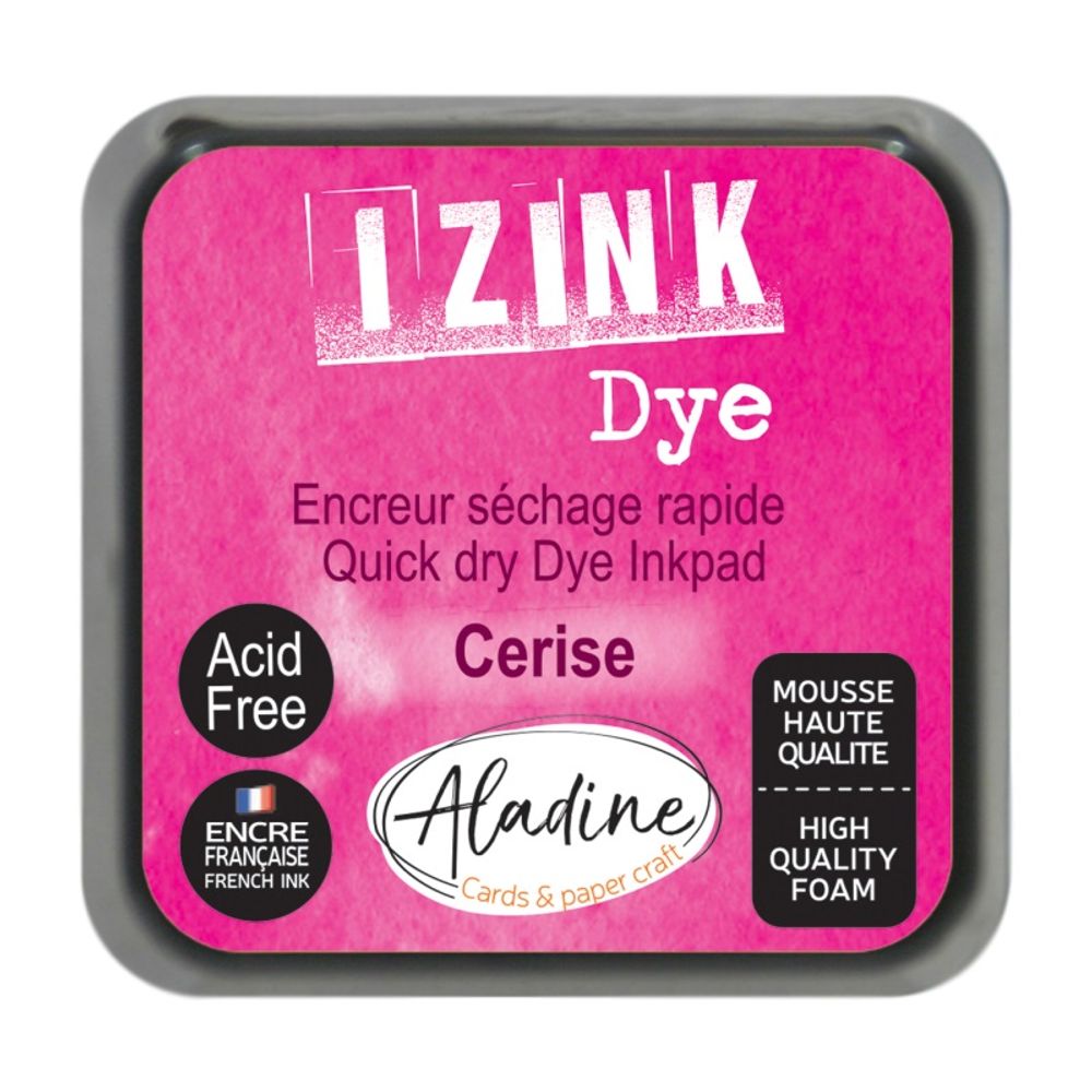 Polštářky Izink Dye tmavá růžová Aladine