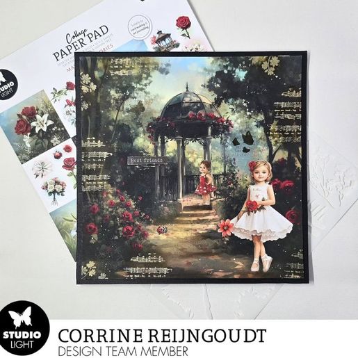 Papírové výseky Studio Light "Making Memories", 35 ks - Družičky