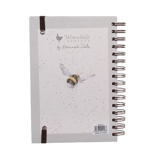 Kroužkový zápisník Wrendale Designs "Flight of the Bumblebee A5- Čmelák