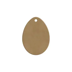 Dřevěný výřez k dekoraci Gomille, závěsný, 4,3x6 cm - Vajíčko, mini