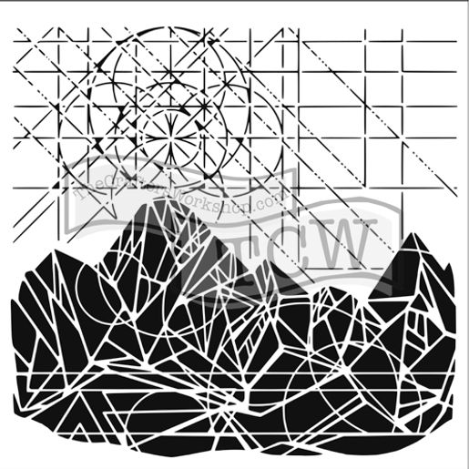 Šablona TCW -  Geometric landscape