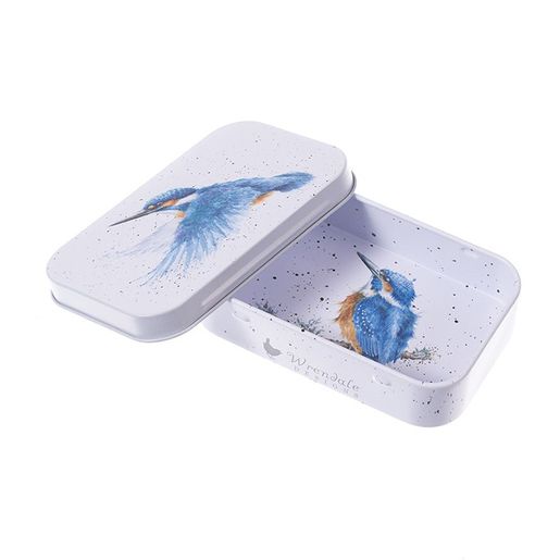 Plechová krabička na drobnosti Wrendale Designs "Make a Splash" - Ledňáček