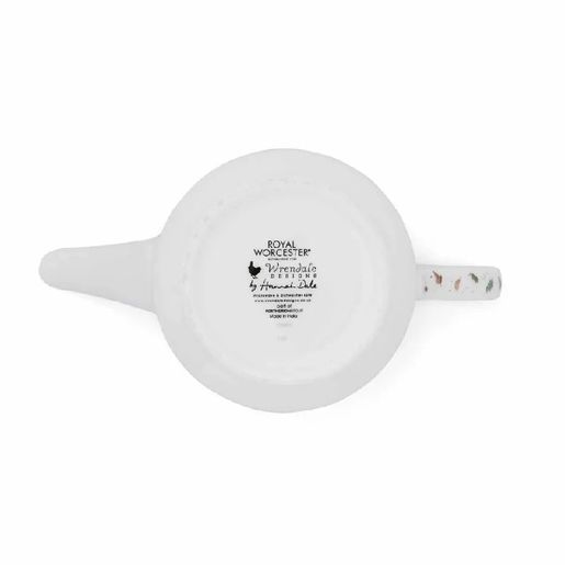 Porcelánová konvice na čaj Wrendale Designs "Hedgehog & Mouse", 0,6 l - Ježek a myška