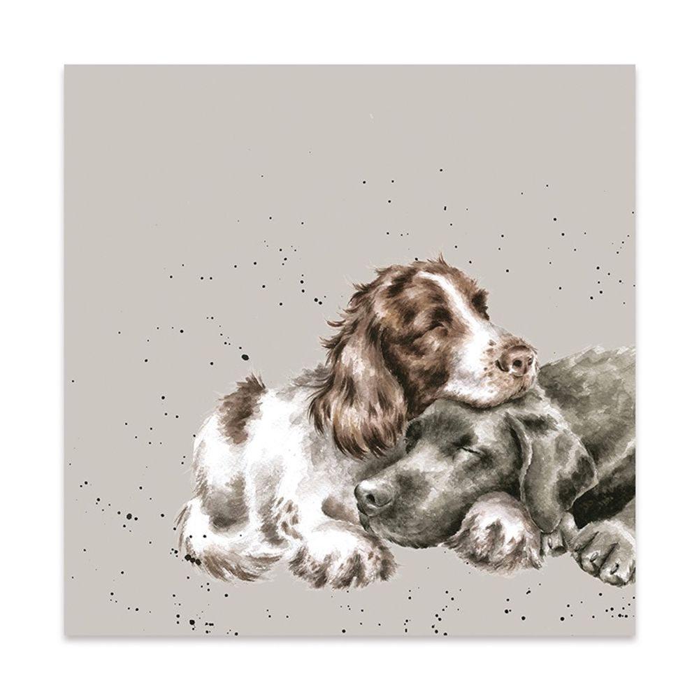 Wrendale Designs Papírové ubrousky Wrendale Designs "Growing Old Together", 33x33 cm - Pejsci