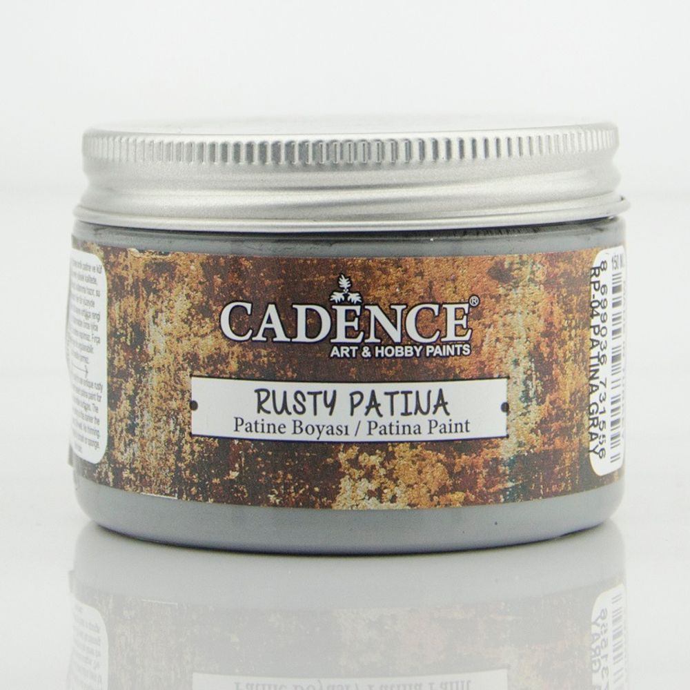 Cadence Patinovací barva Cadence Rusty Patina, 150 ml  - VYBERTE ODSTÍN - Patinovací barva Cadence Rusty Patina, 150 ml  - gray, šedá