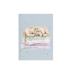 Zápisník Wrendale Designs "A Pup's Life", A6, 48 l., linkovaný - Štěně