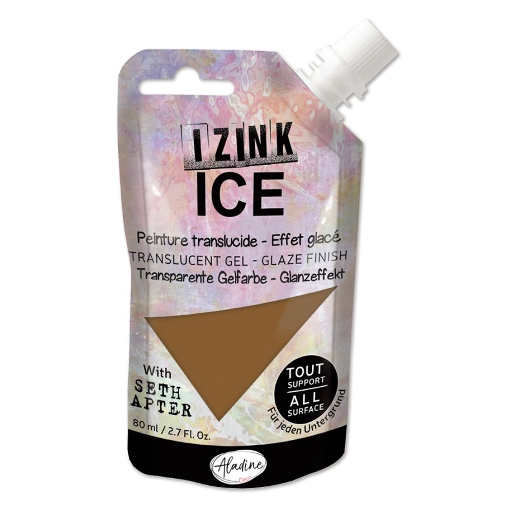 Levně Aladine Efektová barva Aladine Izink Ice, 80 ml - VYBERTE ODSTÍN - Efektová barva Aladine Izink Ice, 80 ml - beige miel, medová