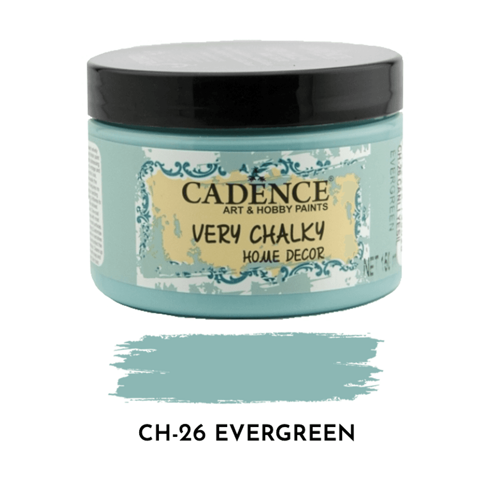 Křídová barva Cadence Very Chalky 150 ml - evergreen zelená evergreen Aladine