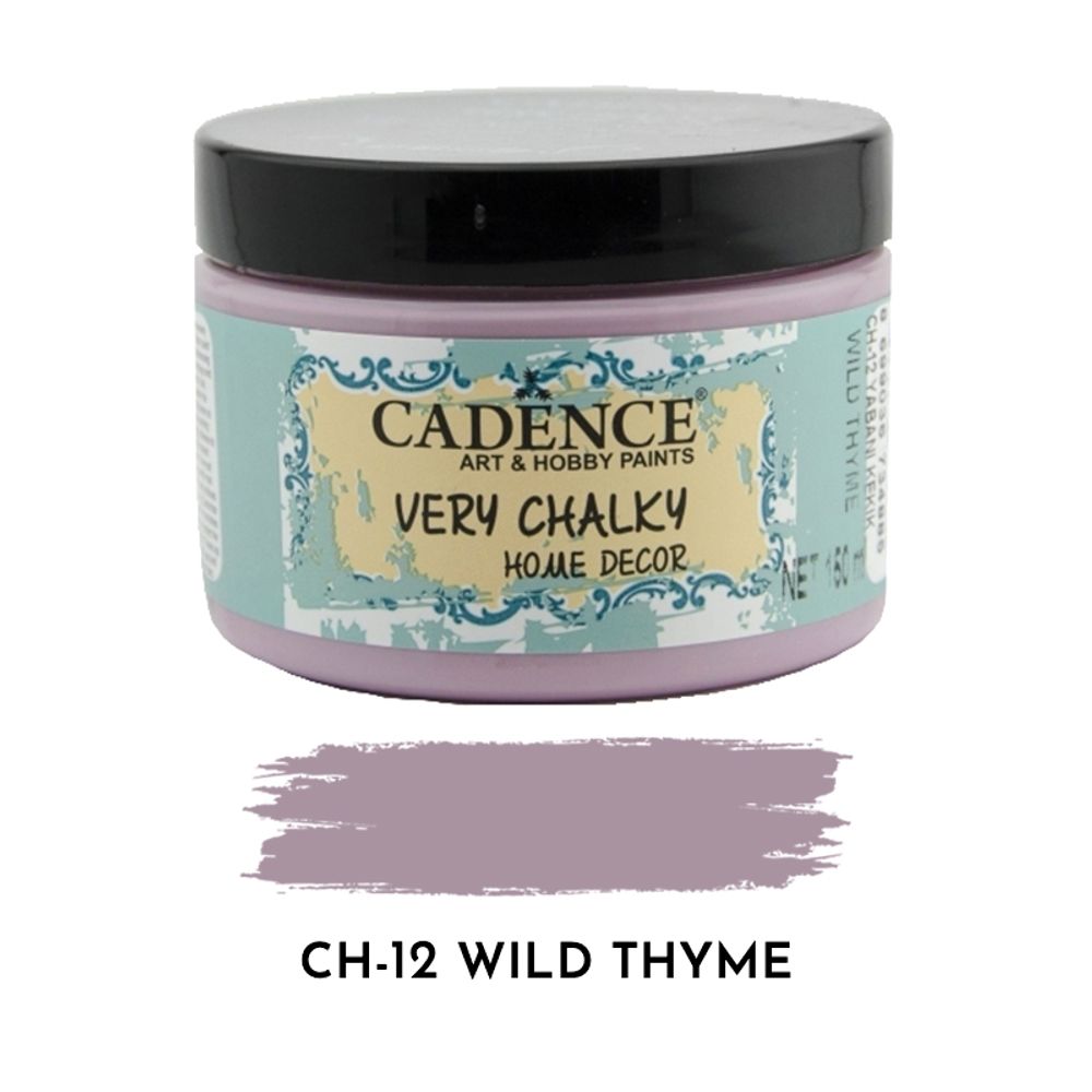 Levně Cadence Křídová barva Cadence Very Chalky, 150 ml - VYBERTE ODSTÍN - Křídová barva Cadence Very Chalky, 150 ml - wild thyme, divoký tymián