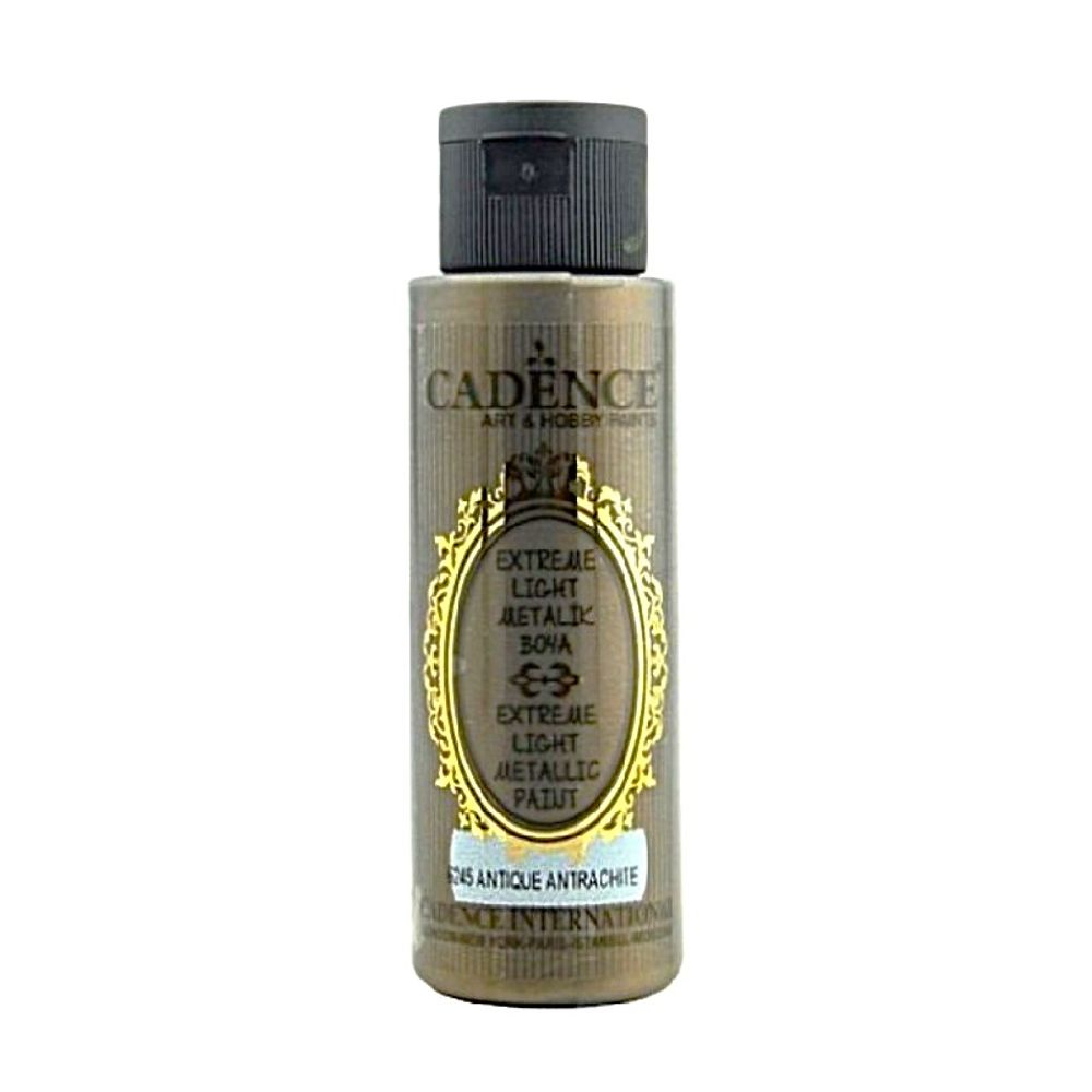 Metalická barva Extreme light 70 ml - antique antracit antracit Aladine