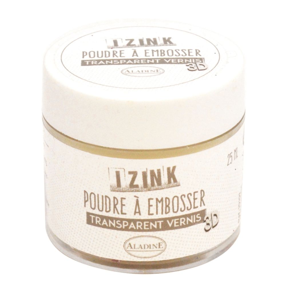 Levně Aladine Embosovací prášek Aladine, 25 ml - clear high, průhledný
