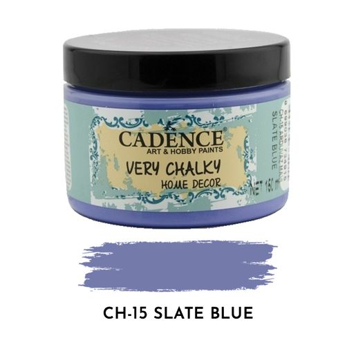 Křídová barva Cadence Very Chalky, 150 ml - slate blue, modrá břidlicová