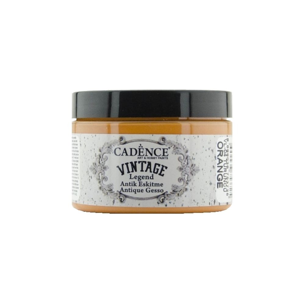 Levně Cadence Barva s kamínky Cadence Vintage Legend, 150 ml - VYBERTE ODSTÍN - Barva s kamínky Cadence Vintage Legend, 150 ml - orange, oranžová