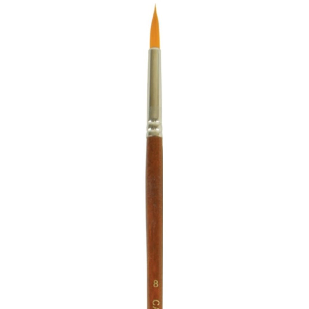 Levně Cadence Kulatý štětec Cadence 983R Round & Long Brush - VYBERTE VELIKOST - Kulatý štětec Cadence 983R Round & Long Brush - vel. 8