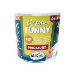 Dětská razítka Aladine Stampo Funny, 17 ks - Dinosauři