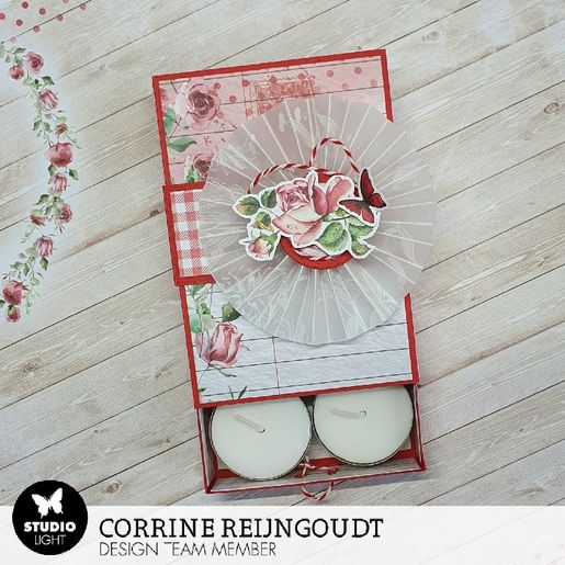 Scrapbooková sada Studio Light, 30,5x30,5 cm, 12 l. - Shabby Chic