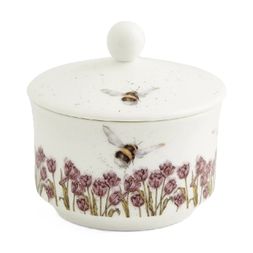 Porcelánová cukřenka Wrendale Designs "Flight of the Bumblebee", 0,3 l - Čmelák