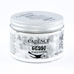 Podkladová akrylová barva Cadence Gesso, bílá - VYBERTE OBJEM