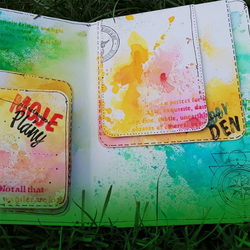 Aladine Stampo Planner Journal - 88 Stempel Für Agenda & Bullet Journaling