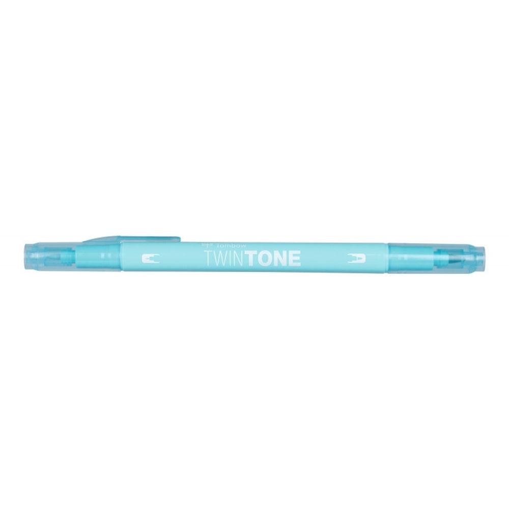 Tombow Oboustranný fix Tombow TwinTone - VYBERTE ODSTÍN - Oboustranný fix Tombow TwinTone - aqua modrý
