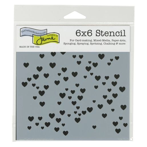 Šablona TCW - Micro Hearts - VYBERTE VELIKOST