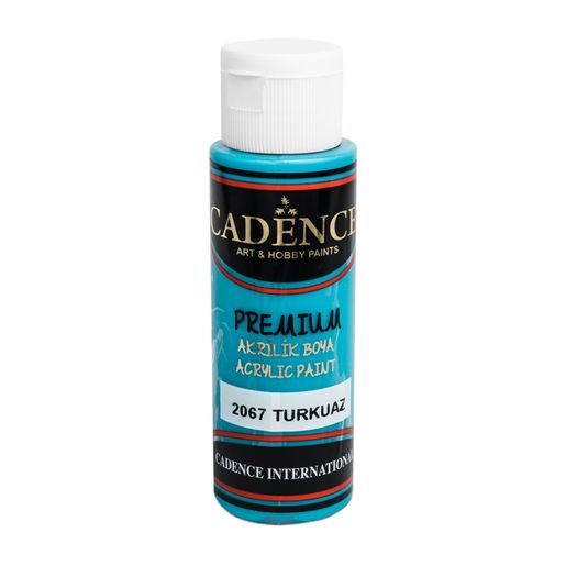 Akrylová barva Cadence Premium, 70 ml - turquoise, tyrkysová