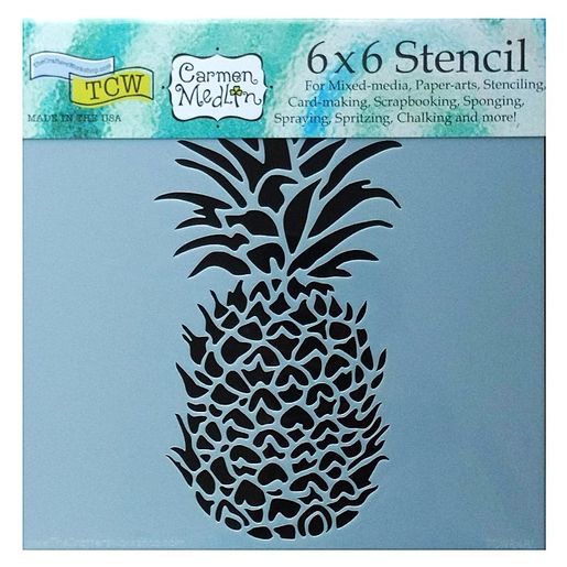 Šablona TCW - Pineapple - VYBERTE VELIKOST