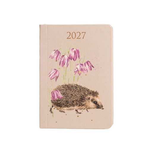 Mini diář 2027 Wrendale Designs, A7 - Ježek