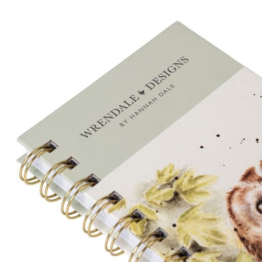 Kroužkový plánovač Wrendale Designs "Treetops", DL, 64 l., linkovaný - Sova