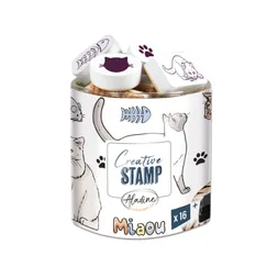 Razítka Aladine Creative Stamp, 16 ks - Kočky