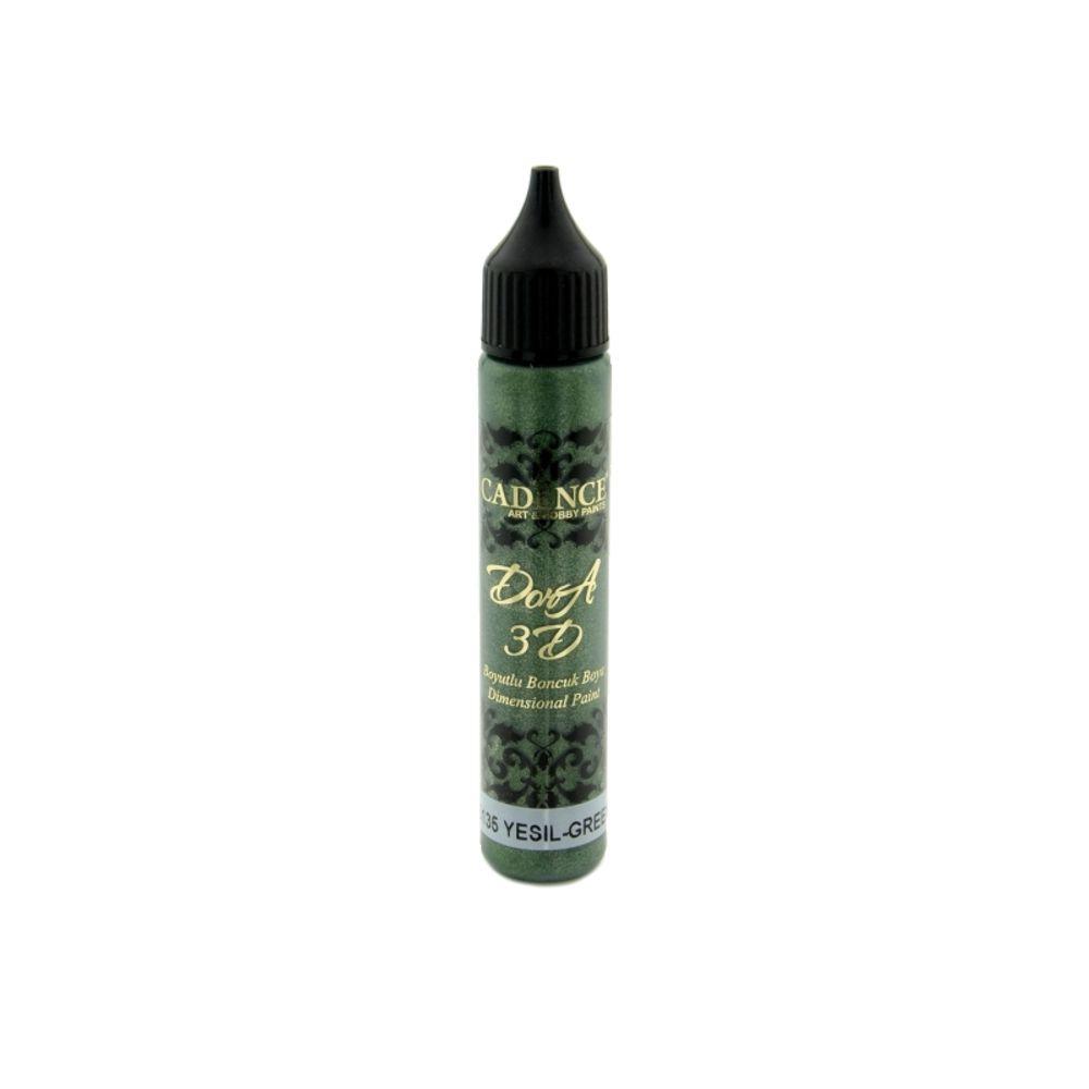 Cadence Metalická kontura Cadence Dora 3D, 25 ml - VYBERTE ODSTÍN - Metalická kontura Cadence Dora 3D, 25 ml - green, zelená