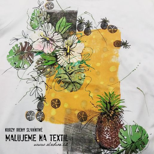 Šablona TCW - Pineapple - VYBERTE VELIKOST