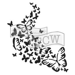 Šablona TCW - Butterfly trail - VYBERTE VELIKOST