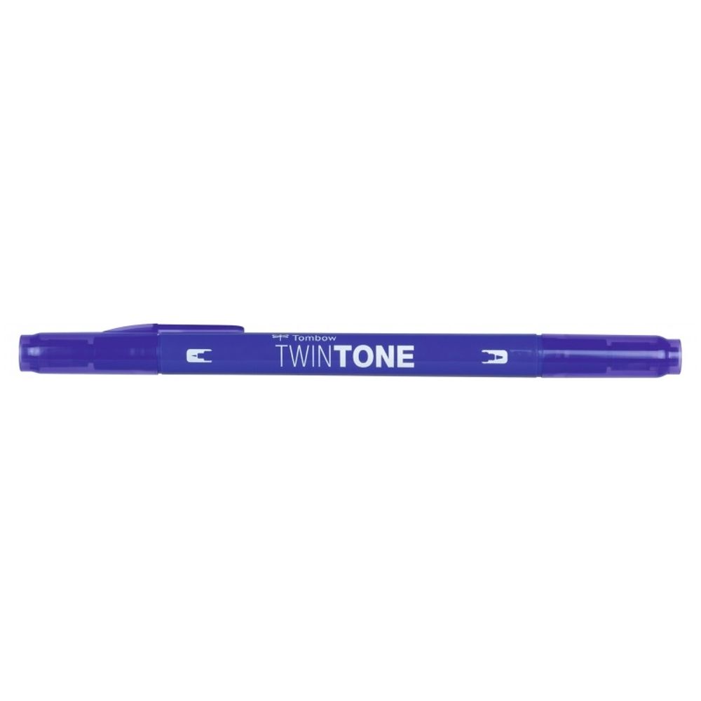 Tombow Oboustranný fix Tombow TwinTone - VYBERTE ODSTÍN - Oboustranný fix Tombow TwinTone - pruský modrý