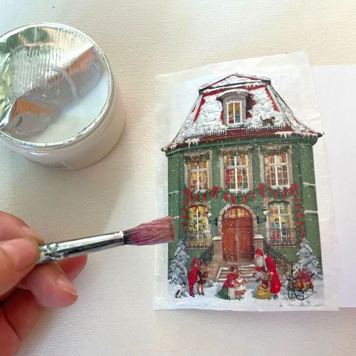 Lepidlo na rýžový papír Cadence Decoupage Plus, matné  - VYBERTE OBJEM