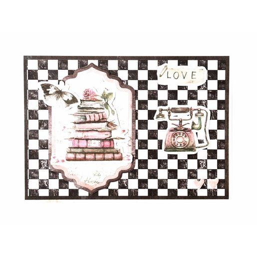 Kreativní blok Studio Light Mixed Paper Pad, A542 l. - Vintage