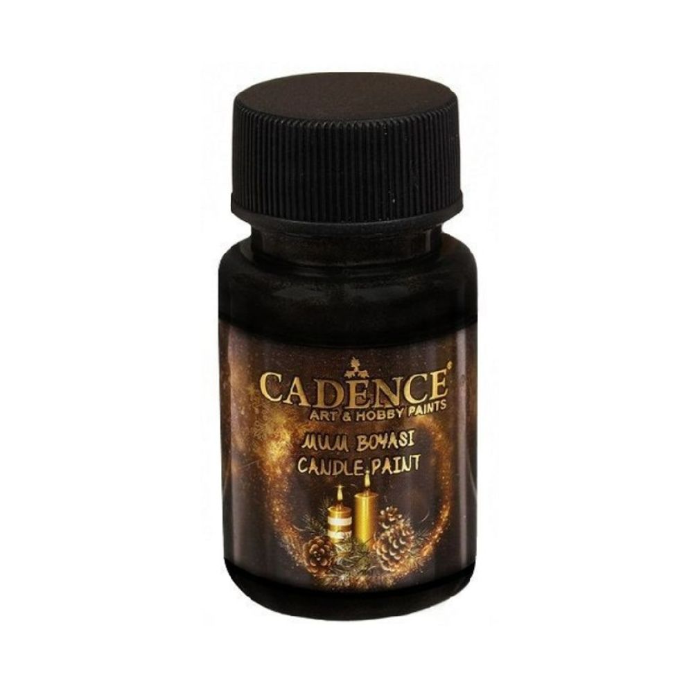 Levně Cadence Barva na svíčky Cadence Candle Paint, 50 ml - VYBERTE ODSTÍN - Barva na svíčky Cadence Candle Paint, 50 ml - black, černá