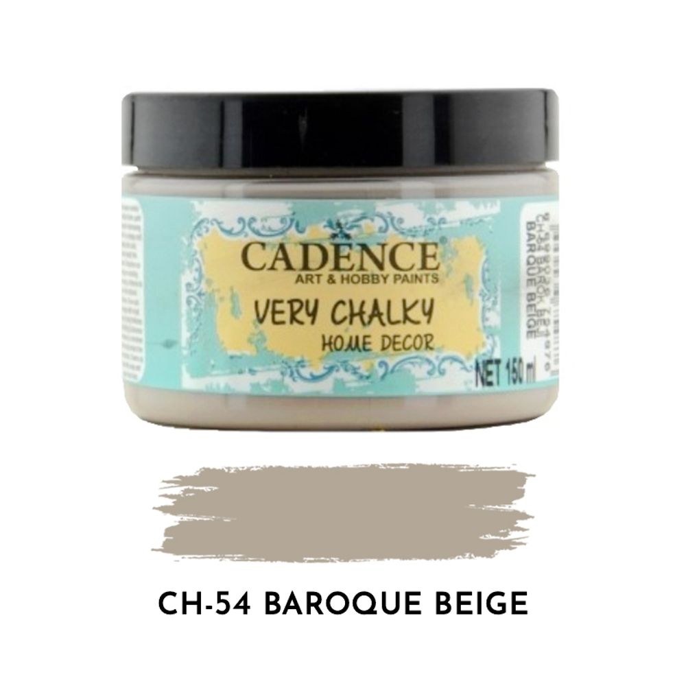 Levně Cadence Křídová barva Cadence Very Chalky, 150 ml - VYBERTE ODSTÍN - Křídová barva Cadence Very Chalky, 150 ml - baroque beige, barokní béžová