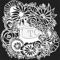 Šablona TCW - Floral Statement - VYBERTE VELIKOST